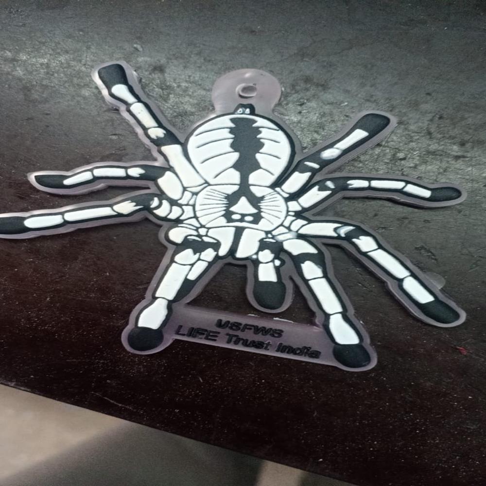 Rubber Keychain - Color: Multi Color