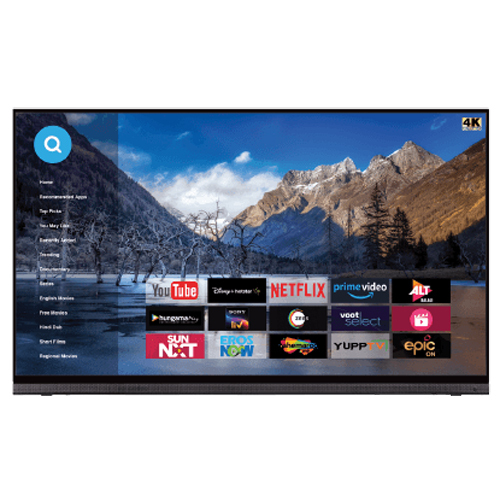 65Inch Led Tv - Color: Black
