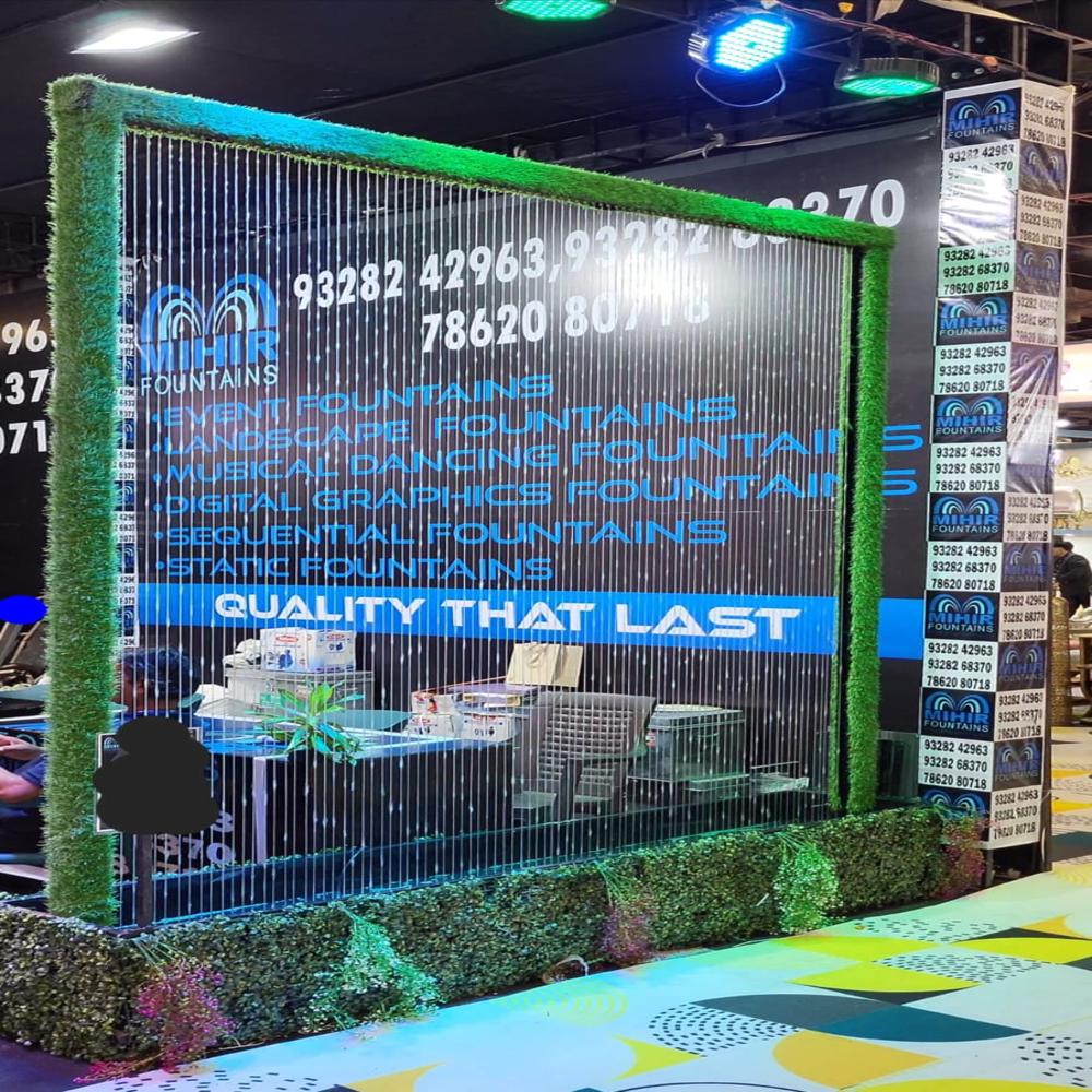 String Waterfall Fountain