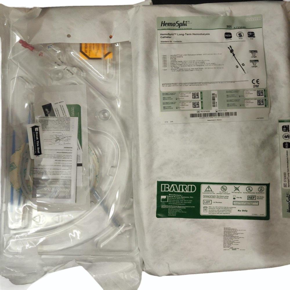 Bard Hemosplit Long Term Hemodialysis Catheters
