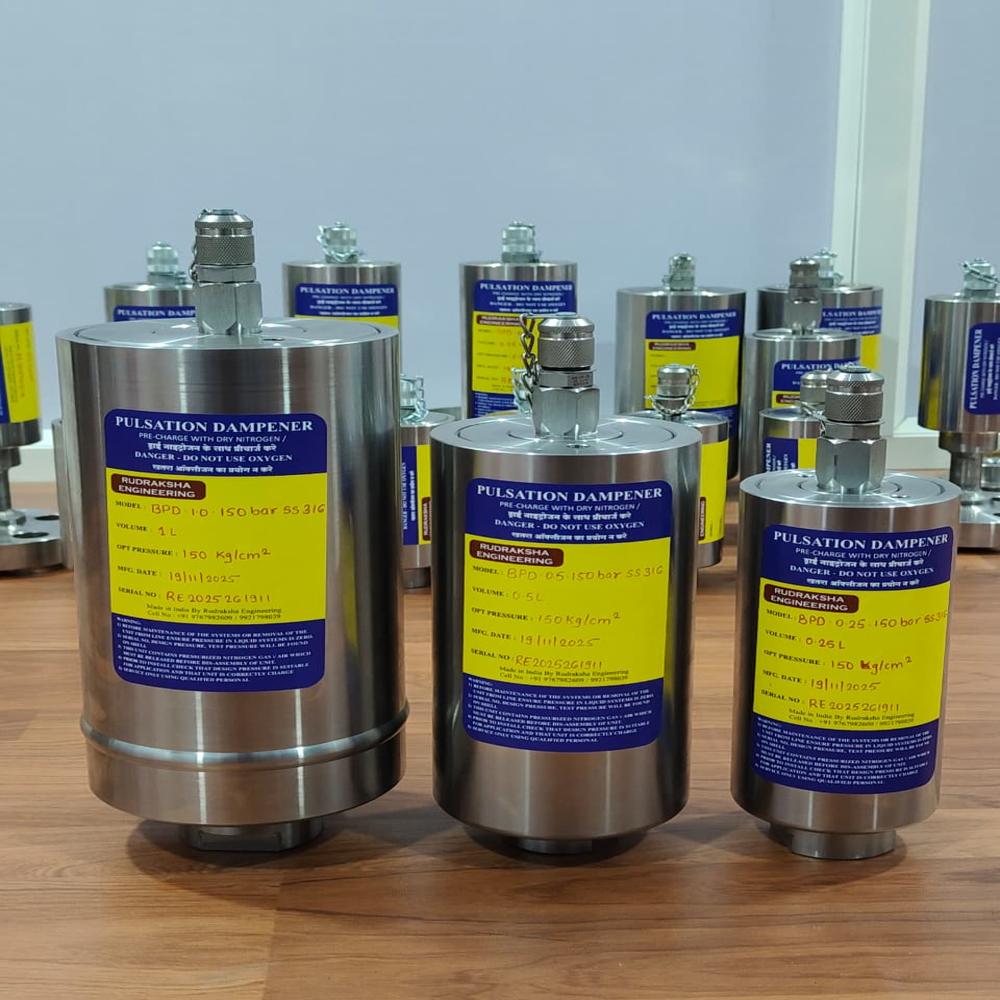 Bladder Type Pulsation Dampener