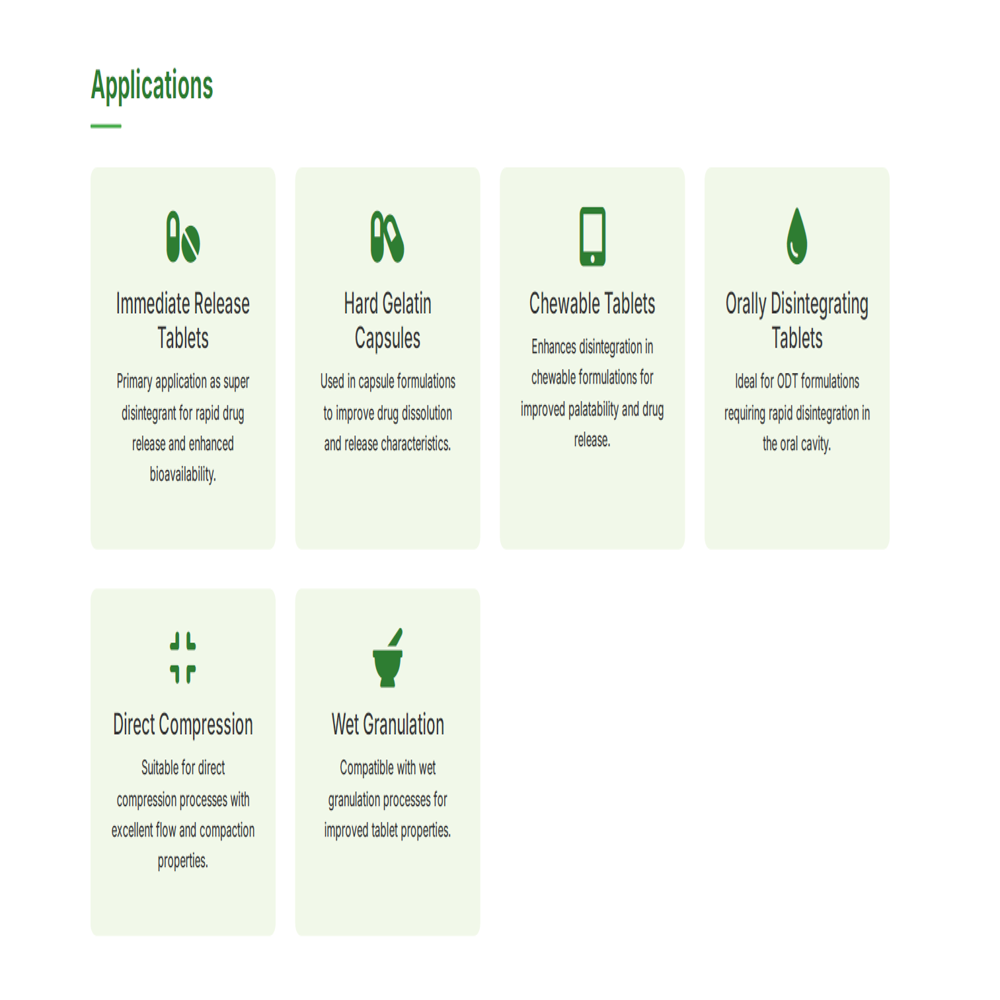 Crospovidone (XL-10) Powder