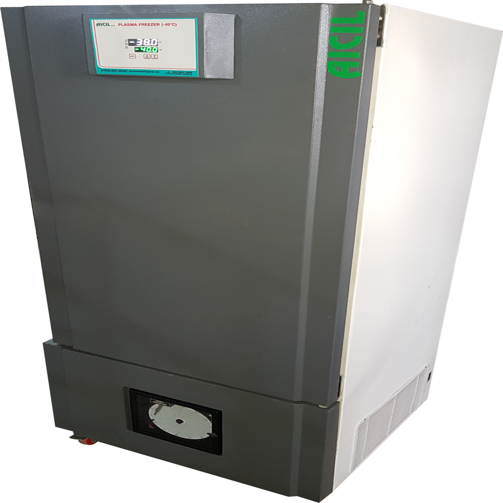 Aicil Stainless Steel Vertical Ultra Low Deep Freezer - Color: White