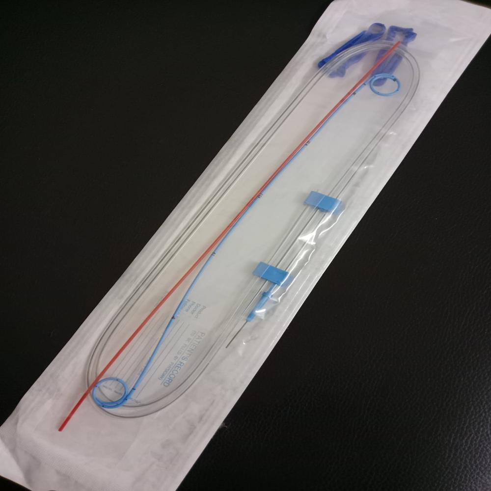 Double J Stent Catheter Set Complete Ureteral Stenting Kit For Urology Double J Ureteral Stent Set - Material: Polyurethane