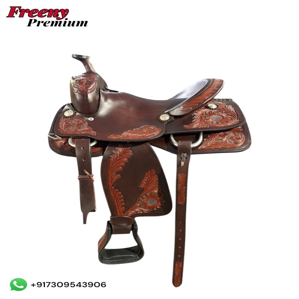 Horse western saddle 