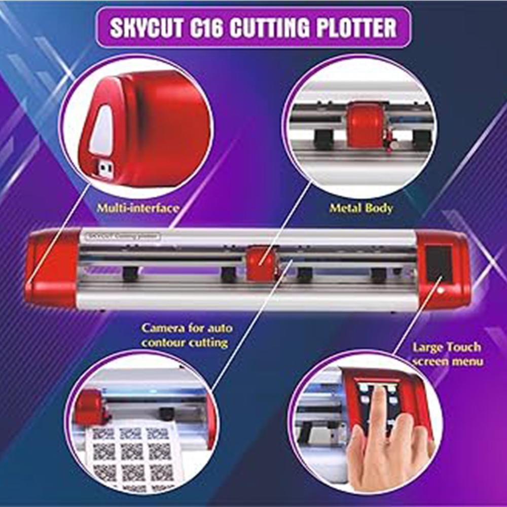 Skycut C16 With Camera Cutting Plotter - Feature: Good Quality
