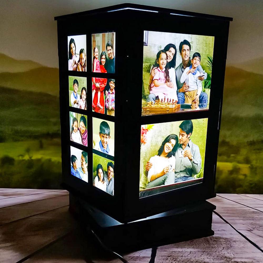 Revo-lving Laser Lamp