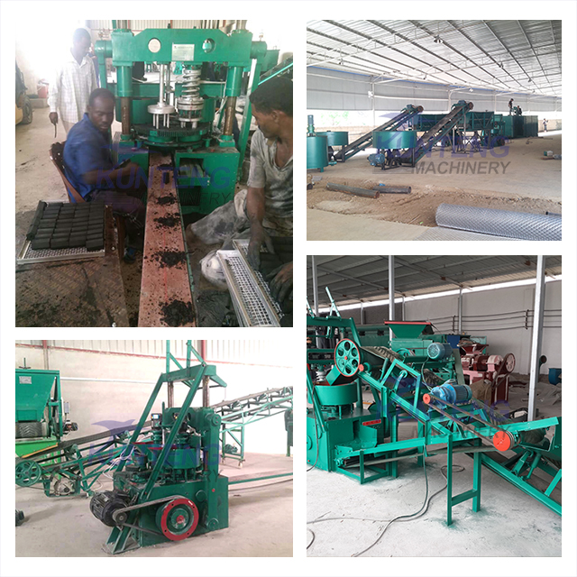 Charcoal Powder Briquette Molding Machine