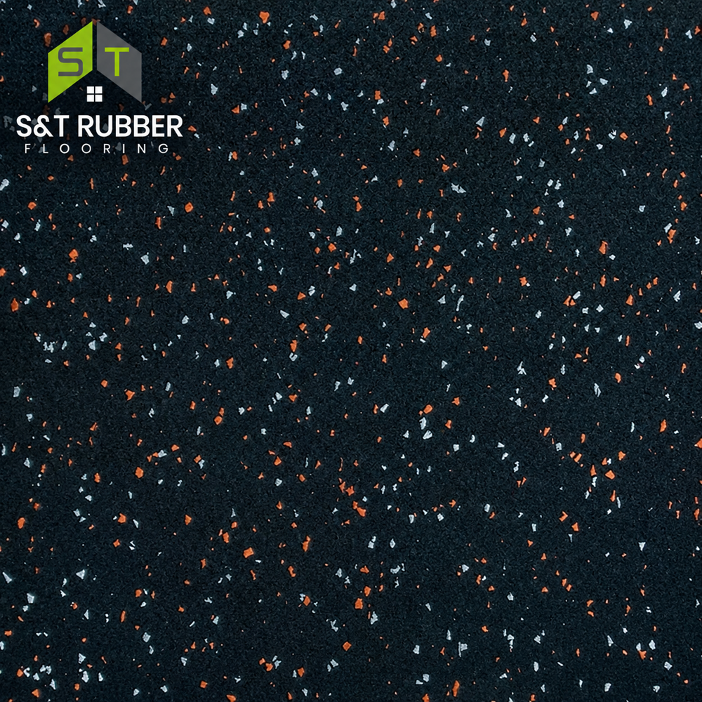 10 Mm Epdm Rubber Flooring Tile - Color: All
