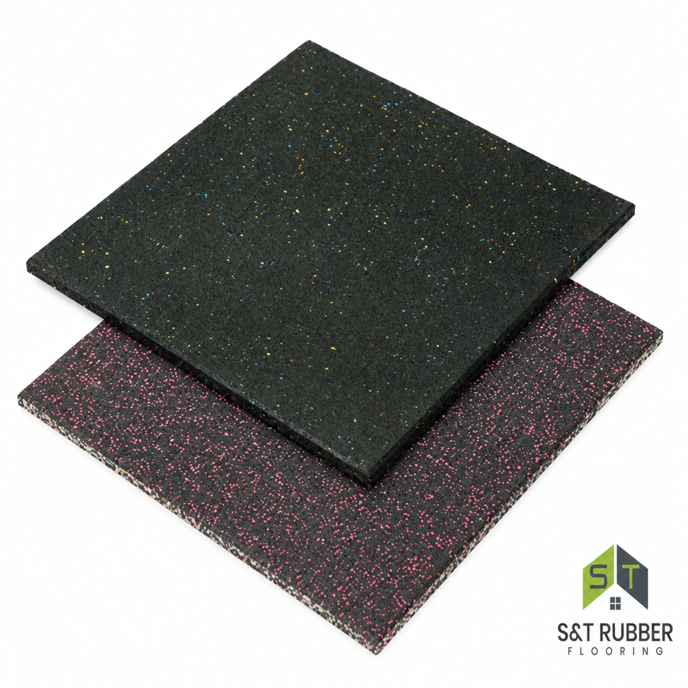 25Mm Rubber Tiles - Color: All