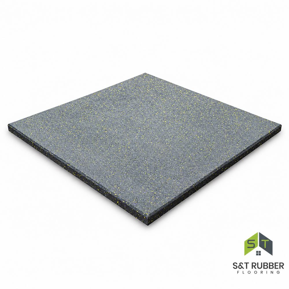 Durable Black Color Epdm Composite Gym Rubber Flooring Mat - Color: All
