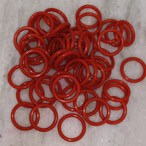Silicon Rubber O Ring - Color: Red