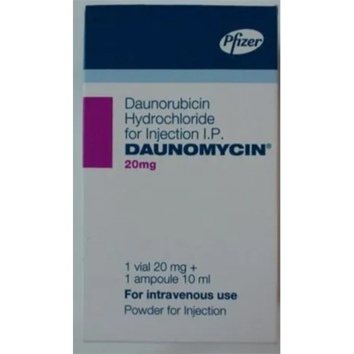 20 Mg Daunorubicin Hydrochloride Injection IP