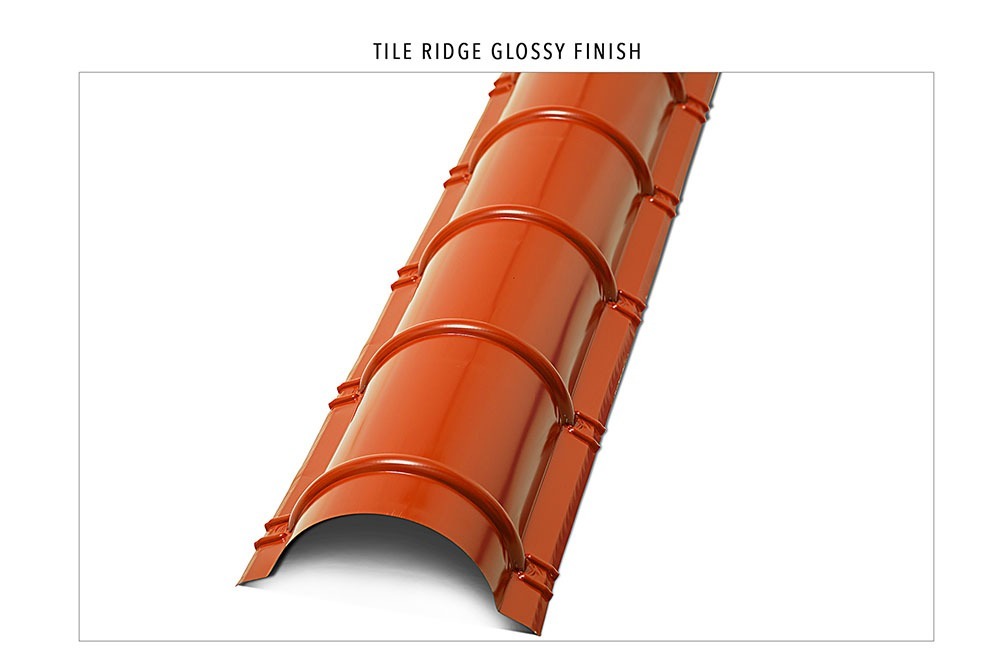 टाइटल रिज़ roofing शीट्स