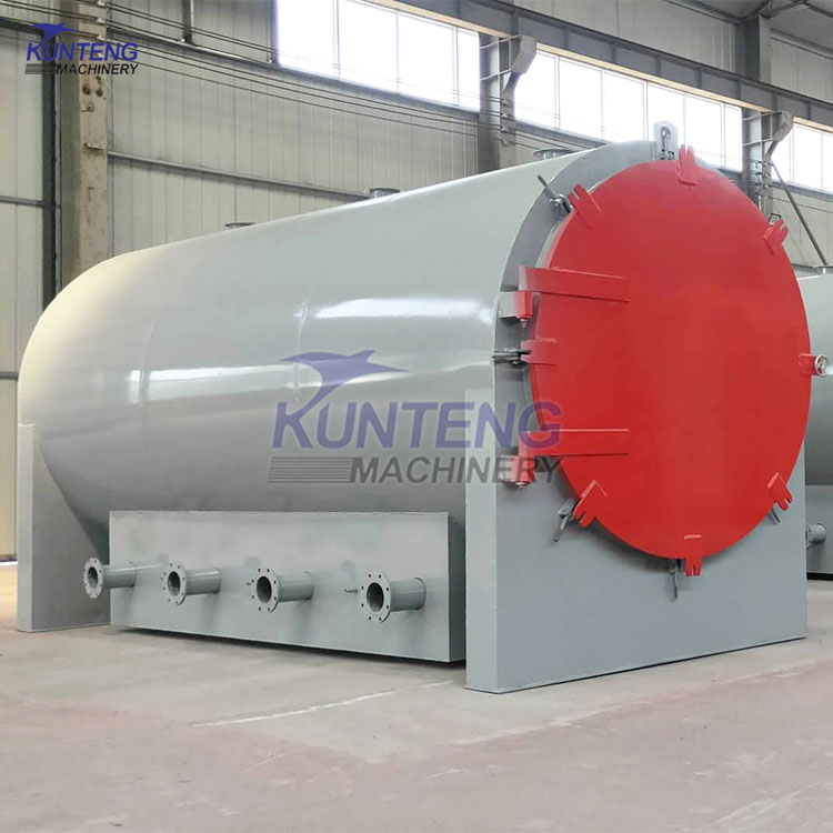 Horizontal Smokeless Wood Burning Machine