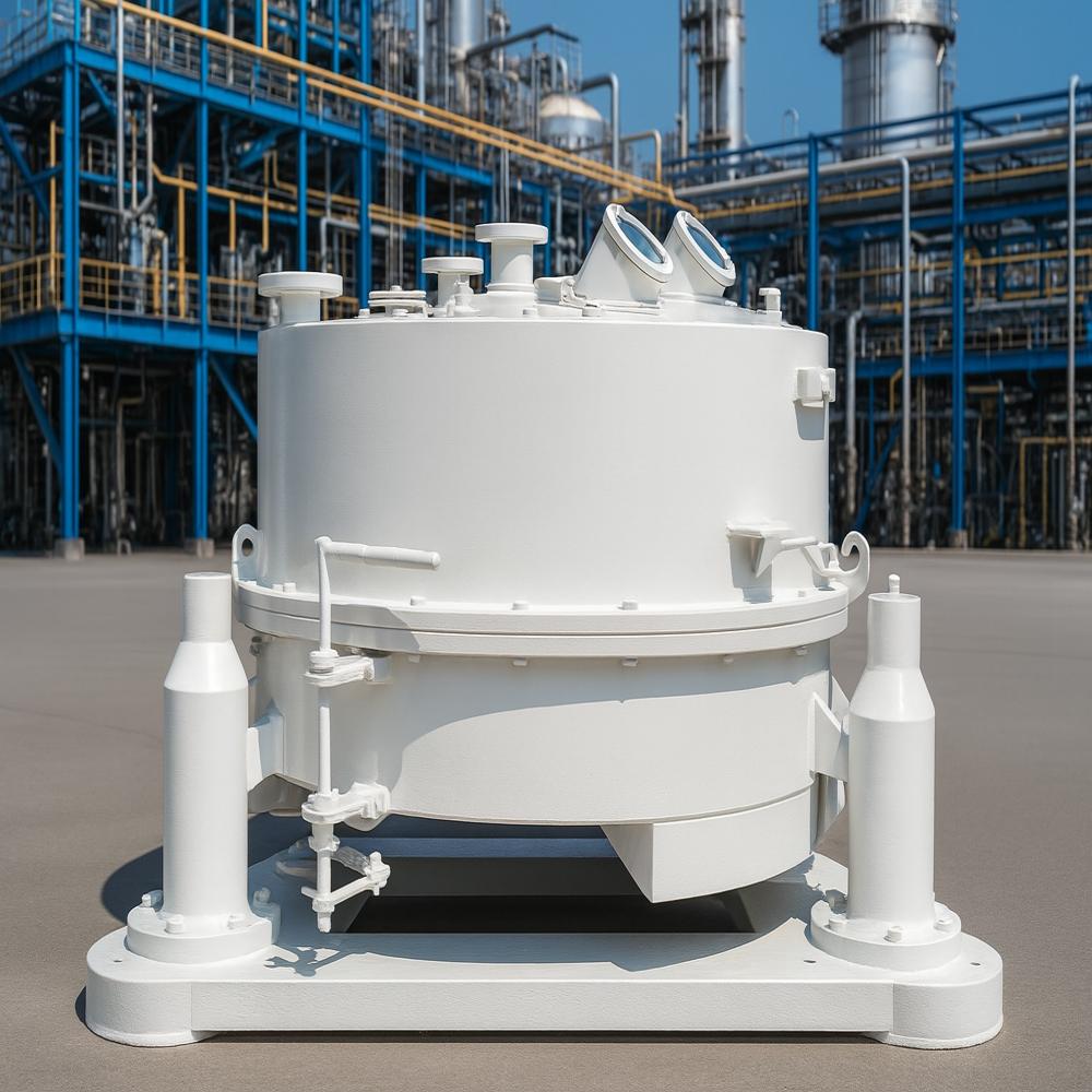 Install Water Treatment SS304 Industrial Manual Vertical Basket Centrifuge