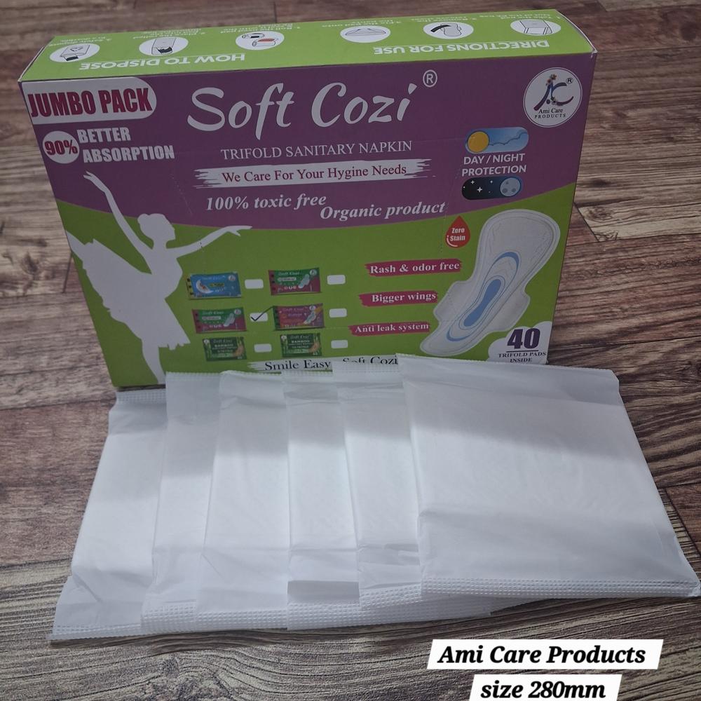 Xl Sanitary Napkin - Color: Transparent