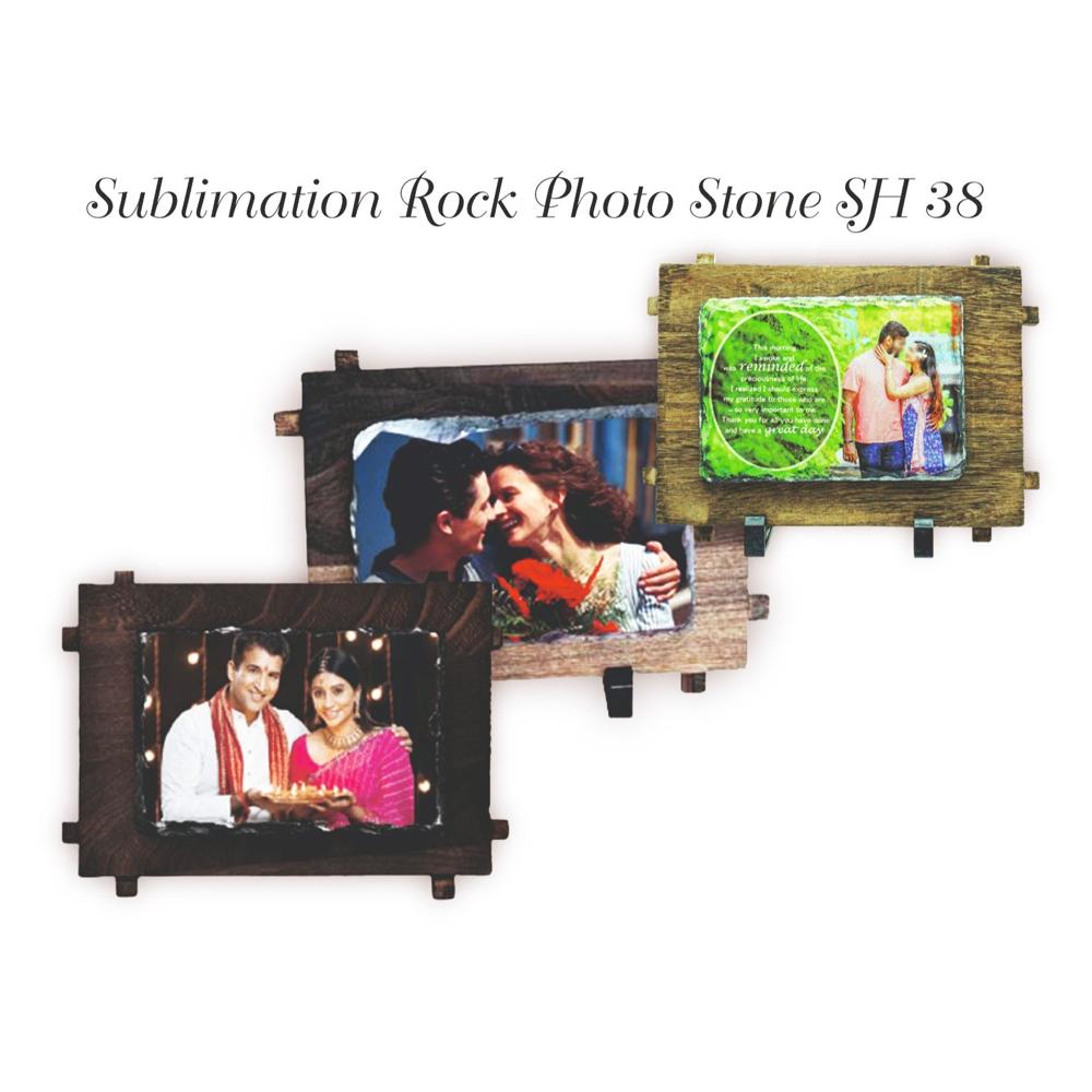 Sh38 Sublimation Stone - Color: Brown