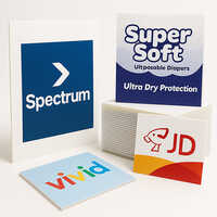 Printed Plastic Board For Promotion - Color: Multicolor