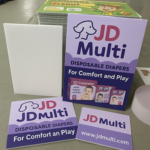 Printed Plastic Board For Promotion - Color: Multicolor