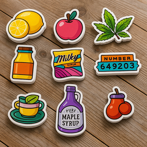 Refrigerator Magnet Stickers