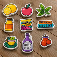 Refrigerator Magnet Stickers