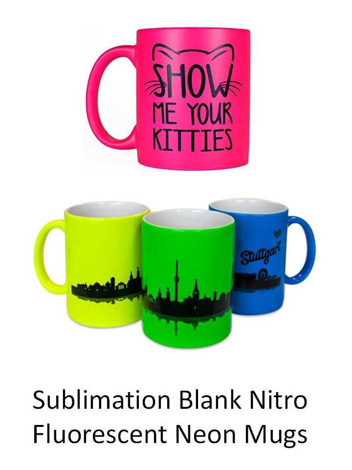 Fluorescent Neon Mug