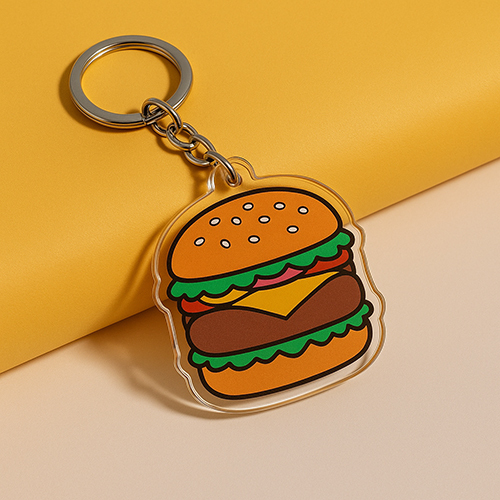 JD Acrylic Keychain