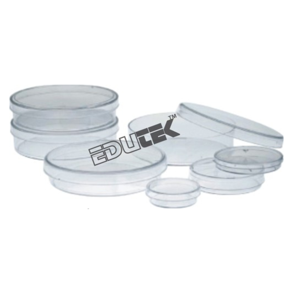 Petri Dish - Medical Grade Glass, 100mm Diameter | Sterile, Non-toxic, Laboratory Essential