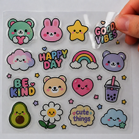 Uv Dtf Sticker - Color: Cmyk V W