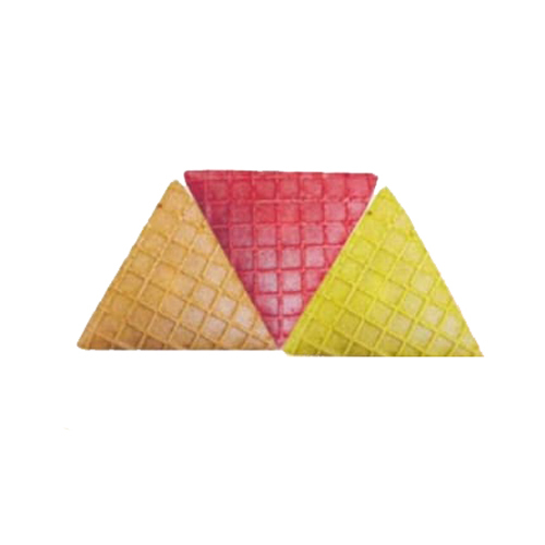 50Pcs Triangle Waffle - Shape: Piece