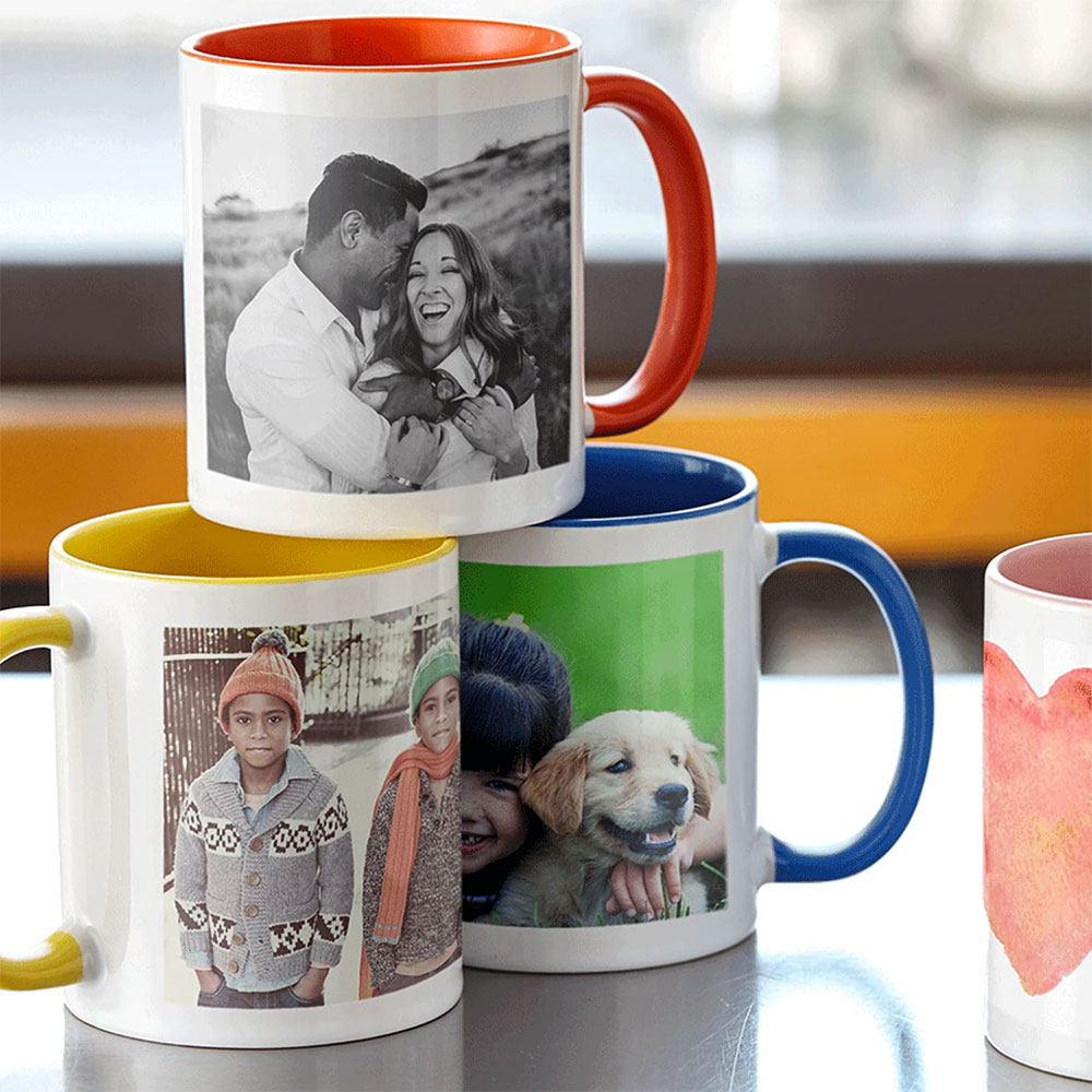 Printed Coffee Mug - Color: Multicolour