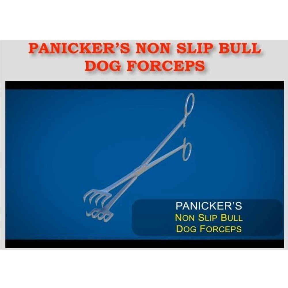 Panickers Non Slip Bull Dog Forceps For Gynecologist