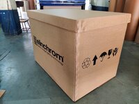 Heavy Duty Jumbo Cart - Color: Brown