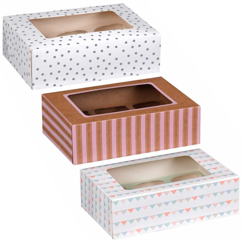Cupcake Box - Material: Paper