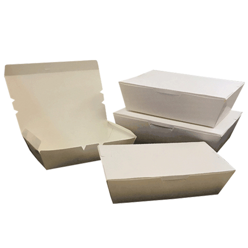 Food Tray Box - Color: White