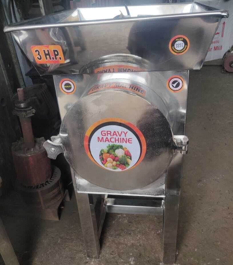 3 Hp Gravy & Paste Machine - Capacity: 25-35 Kg/hr