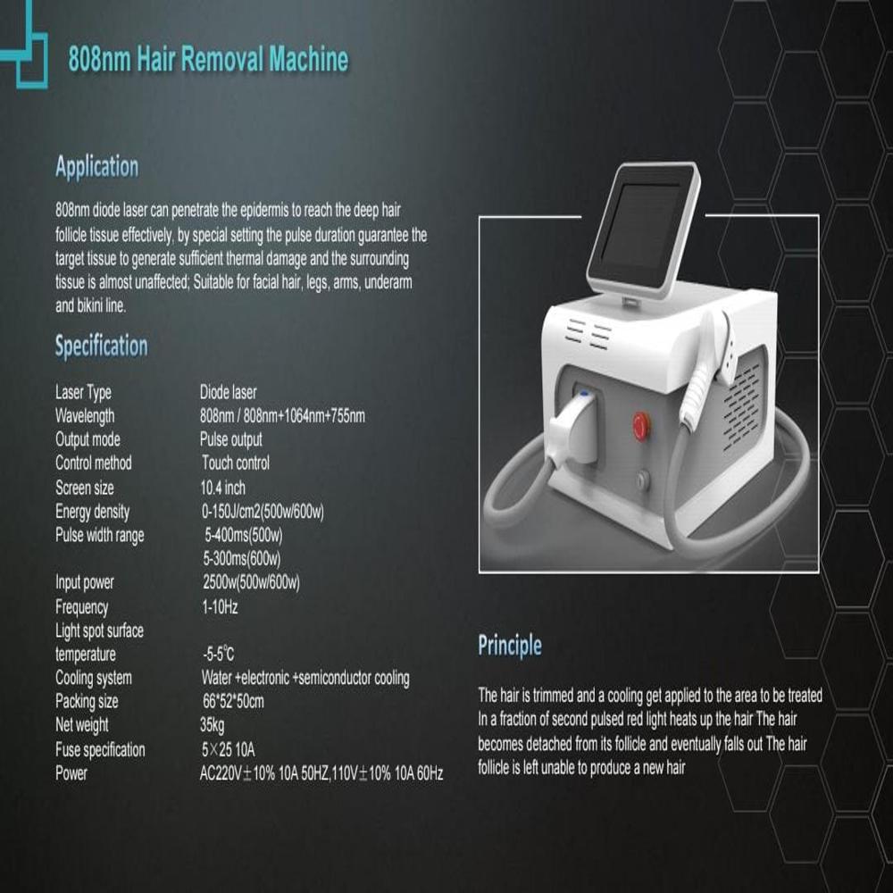 Oriental Portable Diode Laser Hair Removal Machine
