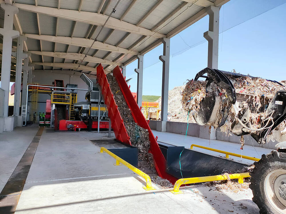 MSW SORTING & RDF PREPARATION PLANT