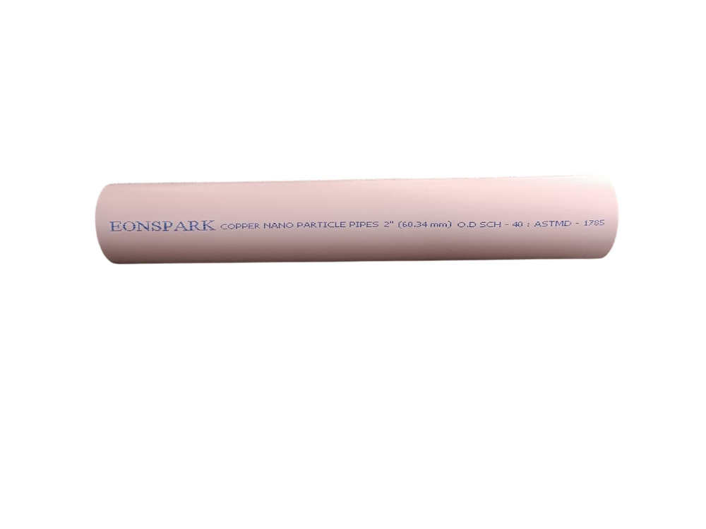 60.34Mm Copper Nano Particle Pipes - Color: White