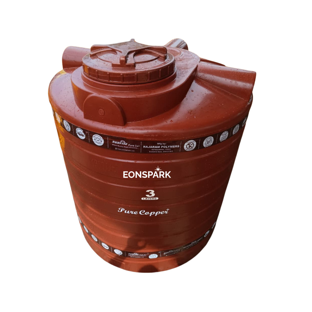 3 Layer Pure Copper Water Tank