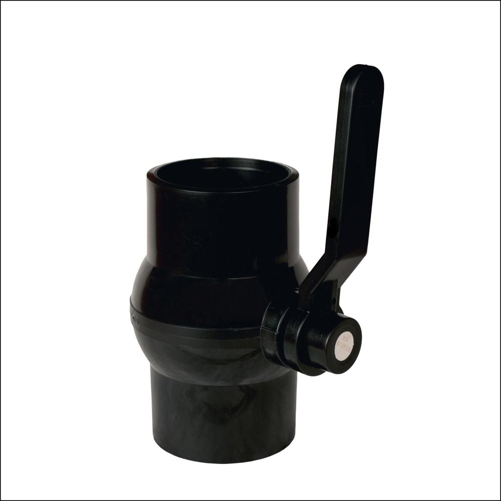 PVC Black Ball Valve Ms Patti Handle