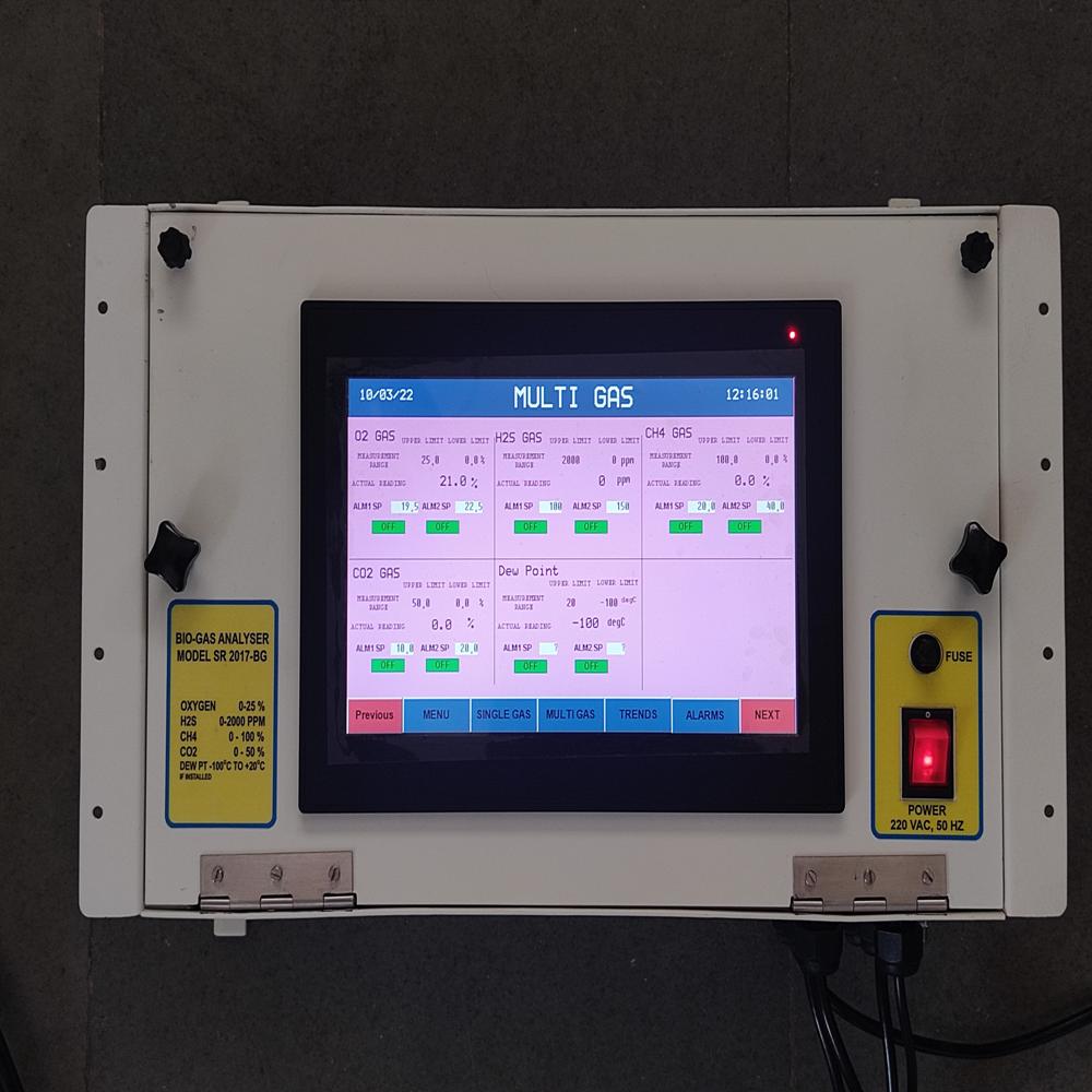 SR-2017-BG ONLINE REFINED BIOGAS ANALYSER