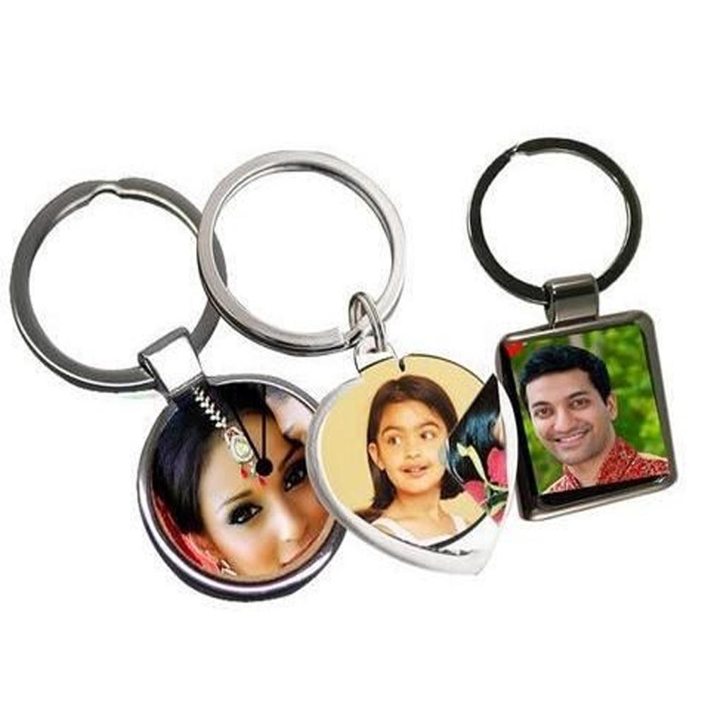 Metal Key Rings - Color: Multicolour