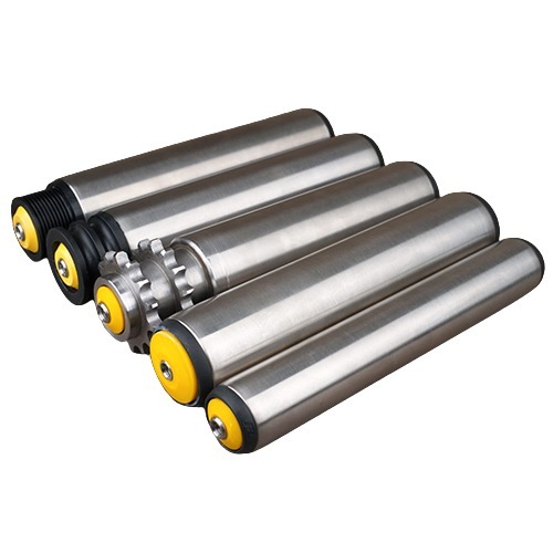 Conveyor Rollers - Color: Silver