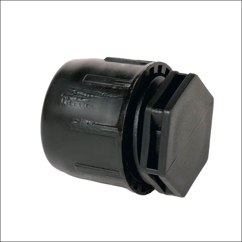 Push Fit End Cap - Color: Black