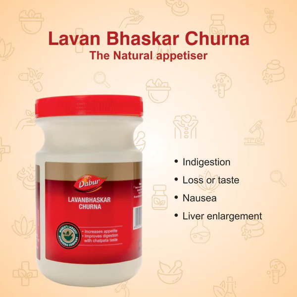 Dabur Lavanbhaskar Churna 120g - Age Group: For Adults