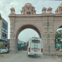 Sand Stone Gate - Material: Marble