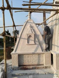 Sandstone Mandir Shikhar - Material: Marble