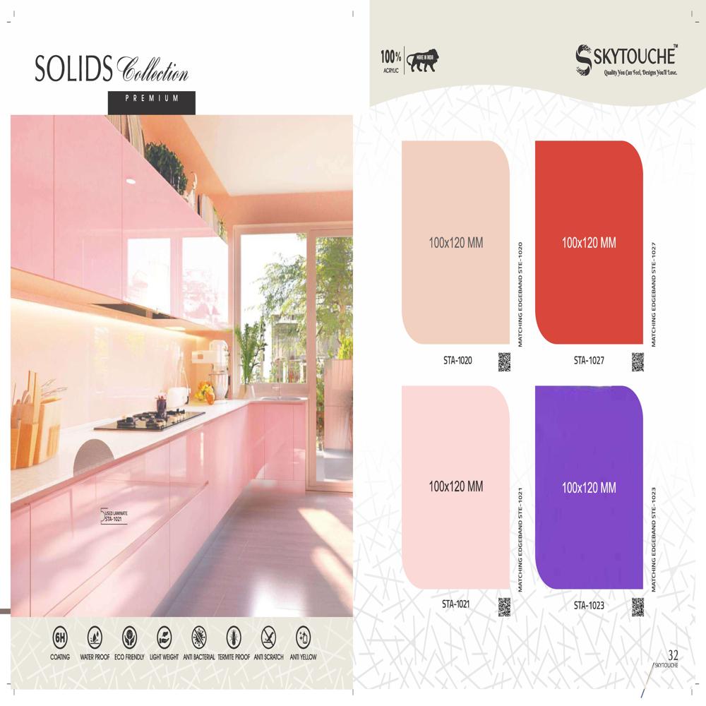 Acrylic High Gloss Laminates